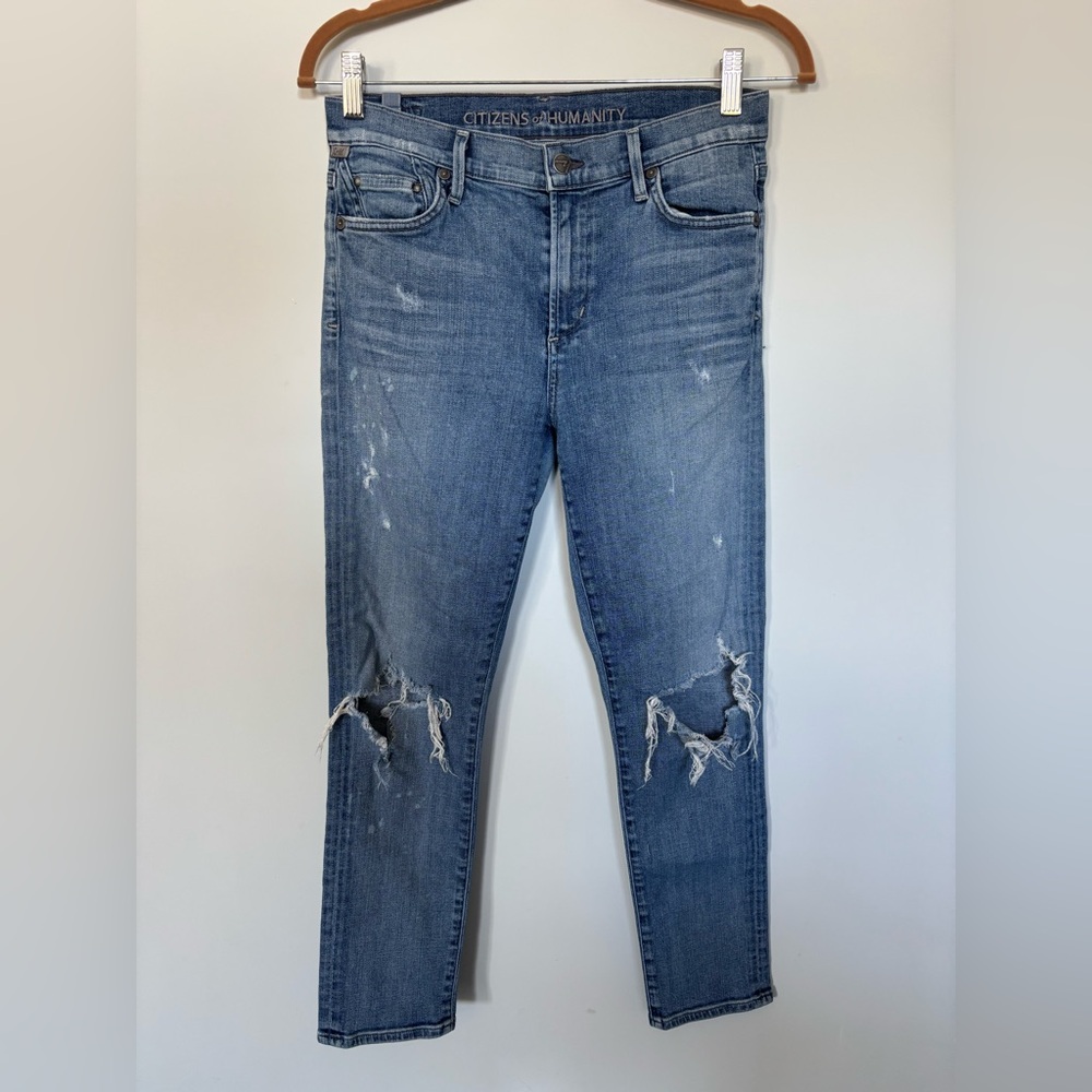 Citizens of Humanity Women’s Skinny Jeans in Faded Blue